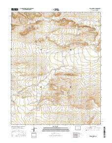 Vega Corral Colorado Current topographic map, 1:24000 scale, 7.5 X 7.5 Minute, Year 2016