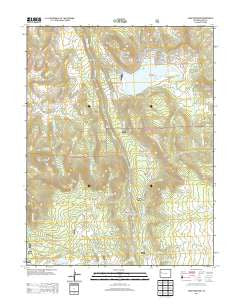 Vega Reservoir Colorado Historical topographic map, 1:24000 scale, 7.5 X 7.5 Minute, Year 2013