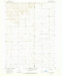 Venango NE Colorado Historical topographic map, 1:24000 scale, 7.5 X 7.5 Minute, Year 1962