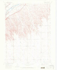 Venango NW Colorado Historical topographic map, 1:24000 scale, 7.5 X 7.5 Minute, Year 1962