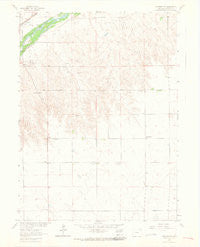Venango NW Colorado Historical topographic map, 1:24000 scale, 7.5 X 7.5 Minute, Year 1962