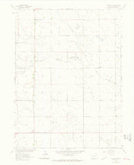 Venango SW Colorado Historical topographic map, 1:24000 scale, 7.5 X 7.5 Minute, Year 1962