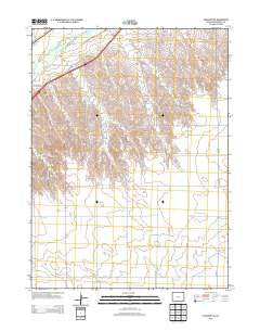 Venango NW Colorado Historical topographic map, 1:24000 scale, 7.5 X 7.5 Minute, Year 2013
