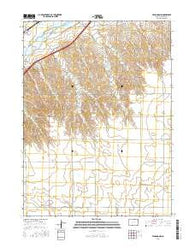 Venango NW Colorado Current topographic map, 1:24000 scale, 7.5 X 7.5 Minute, Year 2016