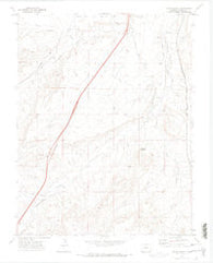 Verde School Colorado Historical topographic map, 1:24000 scale, 7.5 X 7.5 Minute, Year 1970