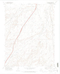 Verde School Colorado Historical topographic map, 1:24000 scale, 7.5 X 7.5 Minute, Year 1970