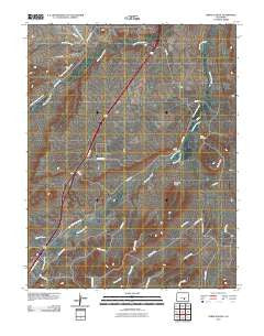 Verde School Colorado Historical topographic map, 1:24000 scale, 7.5 X 7.5 Minute, Year 2010