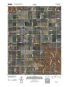 Vernon Colorado Historical topographic map, 1:24000 scale, 7.5 X 7.5 Minute, Year 2010