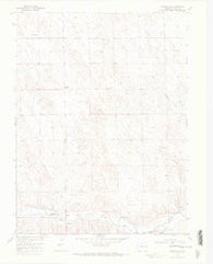 Vernon SW Colorado Historical topographic map, 1:24000 scale, 7.5 X 7.5 Minute, Year 1968