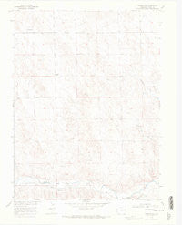 Vernon SW Colorado Historical topographic map, 1:24000 scale, 7.5 X 7.5 Minute, Year 1968