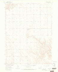 Vernon Colorado Historical topographic map, 1:24000 scale, 7.5 X 7.5 Minute, Year 1963
