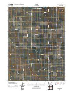Vernon NW Colorado Historical topographic map, 1:24000 scale, 7.5 X 7.5 Minute, Year 2010
