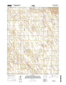 Vernon NW Colorado Current topographic map, 1:24000 scale, 7.5 X 7.5 Minute, Year 2016