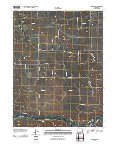 Vernon SW Colorado Historical topographic map, 1:24000 scale, 7.5 X 7.5 Minute, Year 2010
