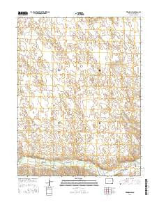 Vernon SW Colorado Current topographic map, 1:24000 scale, 7.5 X 7.5 Minute, Year 2016