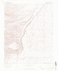 Vicente Canyon Colorado Historical topographic map, 1:24000 scale, 7.5 X 7.5 Minute, Year 1967