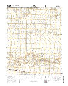 Vilas North Colorado Current topographic map, 1:24000 scale, 7.5 X 7.5 Minute, Year 2016