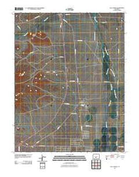 Villa Grove Colorado Historical topographic map, 1:24000 scale, 7.5 X 7.5 Minute, Year 2010