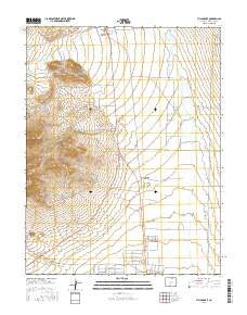 Villa Grove Colorado Current topographic map, 1:24000 scale, 7.5 X 7.5 Minute, Year 2016