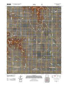 Villegreen Colorado Historical topographic map, 1:24000 scale, 7.5 X 7.5 Minute, Year 2011