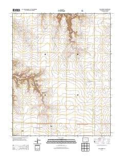 Villegreen Colorado Historical topographic map, 1:24000 scale, 7.5 X 7.5 Minute, Year 2013