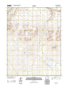 Vineland Colorado Historical topographic map, 1:24000 scale, 7.5 X 7.5 Minute, Year 2013
