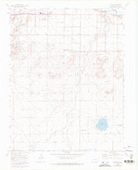 Vineland Colorado Historical topographic map, 1:24000 scale, 7.5 X 7.5 Minute, Year 1960