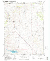 Virginia Dale Colorado Historical topographic map, 1:24000 scale, 7.5 X 7.5 Minute, Year 1967