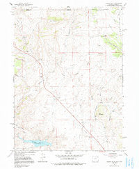 Virginia Dale Colorado Historical topographic map, 1:24000 scale, 7.5 X 7.5 Minute, Year 1967