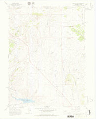 Virginia Dale Colorado Historical topographic map, 1:24000 scale, 7.5 X 7.5 Minute, Year 1967