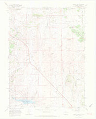 Virginia Dale Colorado Historical topographic map, 1:24000 scale, 7.5 X 7.5 Minute, Year 1967