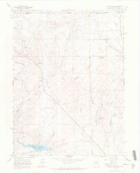 Virginia Dale Colorado Historical topographic map, 1:24000 scale, 7.5 X 7.5 Minute, Year 1967