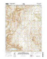 Virginia Dale Colorado Current topographic map, 1:24000 scale, 7.5 X 7.5 Minute, Year 2016