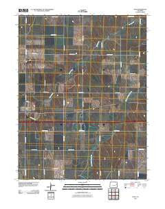 Vona Colorado Historical topographic map, 1:24000 scale, 7.5 X 7.5 Minute, Year 2010