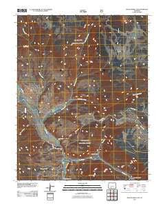 Wagon Wheel Gap Colorado Historical topographic map, 1:24000 scale, 7.5 X 7.5 Minute, Year 2011
