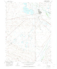 Walden Colorado Historical topographic map, 1:24000 scale, 7.5 X 7.5 Minute, Year 1955