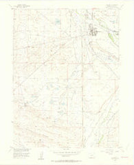 Walden Colorado Historical topographic map, 1:24000 scale, 7.5 X 7.5 Minute, Year 1955