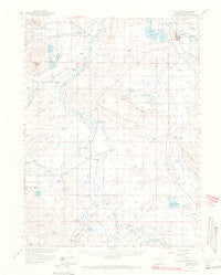 Walden Colorado Historical topographic map, 1:62500 scale, 15 X 15 Minute, Year 1955