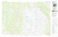 Walden Colorado Historical topographic map, 1:100000 scale, 30 X 60 Minute, Year 1981