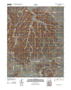 Walker Canyon Colorado Historical topographic map, 1:24000 scale, 7.5 X 7.5 Minute, Year 2010
