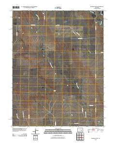 Walker Point Colorado Historical topographic map, 1:24000 scale, 7.5 X 7.5 Minute, Year 2010