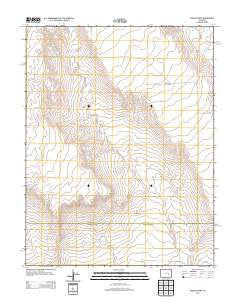 Walker Point Colorado Historical topographic map, 1:24000 scale, 7.5 X 7.5 Minute, Year 2013
