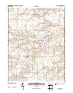 Walks Camp Park Colorado Historical topographic map, 1:24000 scale, 7.5 X 7.5 Minute, Year 2013