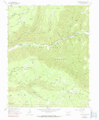 Wallace Ranch Colorado Historical topographic map, 1:24000 scale, 7.5 X 7.5 Minute, Year 1963