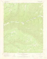 Wallace Ranch Colorado Historical topographic map, 1:24000 scale, 7.5 X 7.5 Minute, Year 1963