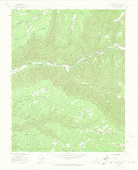 Wallace Ranch Colorado Historical topographic map, 1:24000 scale, 7.5 X 7.5 Minute, Year 1963