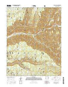 Wallace Ranch Colorado Current topographic map, 1:24000 scale, 7.5 X 7.5 Minute, Year 2016