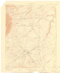 Walsenburg Colorado Historical topographic map, 1:125000 scale, 30 X 30 Minute, Year 1897