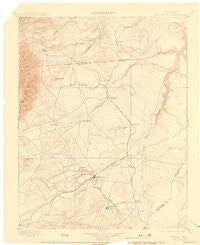 Walsenburg Colorado Historical topographic map, 1:125000 scale, 30 X 30 Minute, Year 1897
