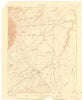 Walsenburg Colorado Historical topographic map, 1:125000 scale, 30 X 30 Minute, Year 1897